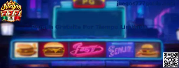 Imagen informativa sobre la prueba gratuita por tiempo limitado de Juegos 777