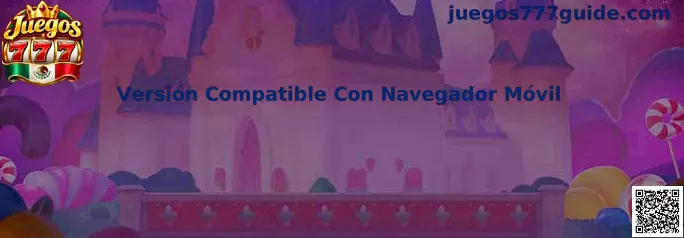 Ilustración de Juegos 777 en una versión compatible con navegador móvil