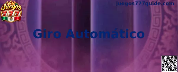 Imagen ilustrativa de la función Giro Automático en tragamonedas virtuales de Juegos 777