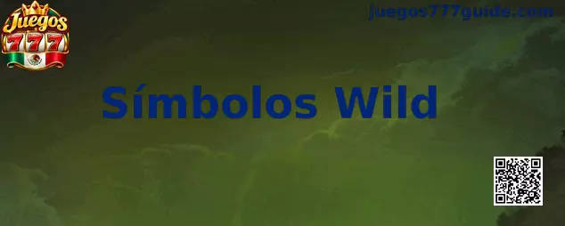 Ilustración sobre los símbolos Wild y su función como comodines en tragamonedas digitales de Juegos 777