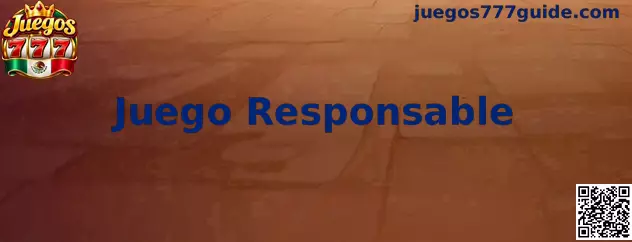 Información de Juego Responsable de Juegos 777