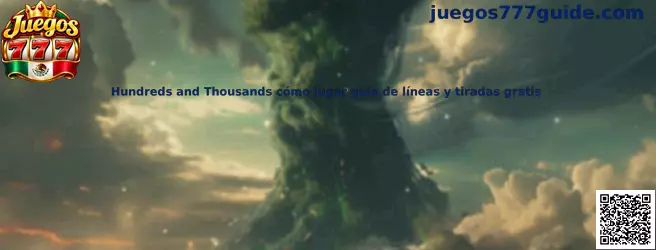 Imagen ilustrativa de la guía de Hundreds and Thousands, con información sobre símbolos, líneas de pago y tiradas gratis