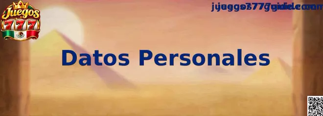 Guía informativa para proteger los datos personales durante el registro digital en Juegos 777